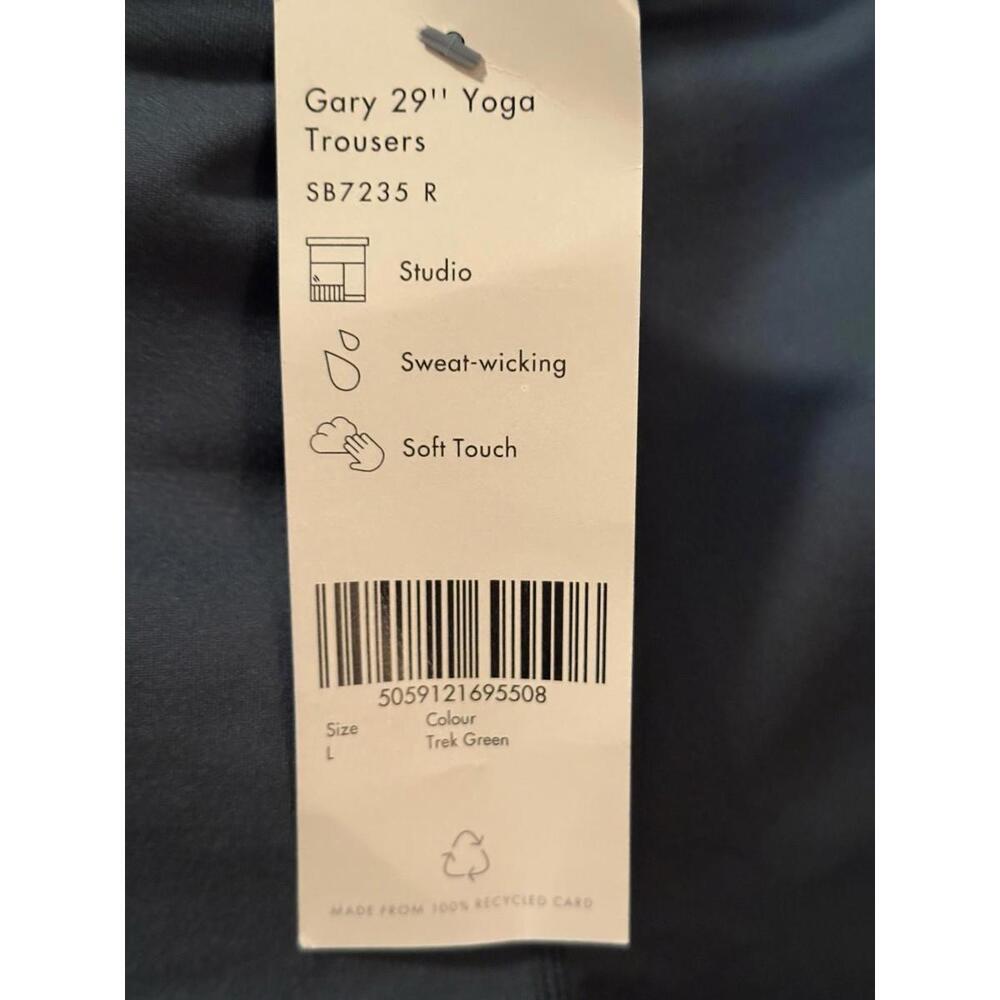 Sweaty Betty Gary Women’s Yoga Pants Size L Trek Green NWT MSRP $108 - Picture 11 of 16